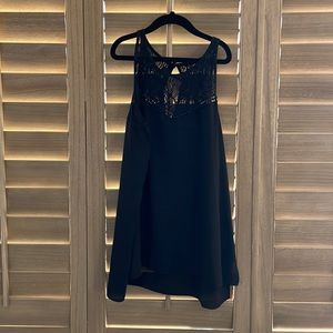 Black blouse tank top